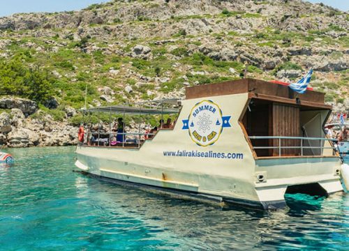 Rhodes: Sun and Sea 3-Hour All-Inclusive Swimming Cruise