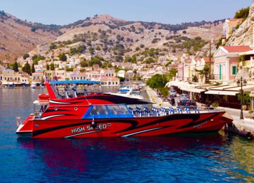 Rhodes: High-Speed Boat to Symi Island and St George's Bay