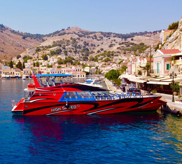 Rhodes: High-Speed Boat to Symi Island and St George's Bay