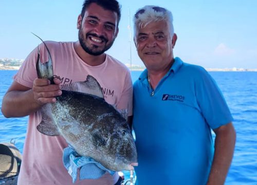 Rhodes: Fishing Trip, Snorkelling, BBQ, & Professional Guide